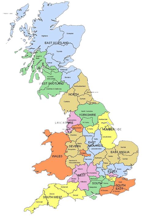 Map England Of Regions Wales Border Transparent HQ PNG Download ...