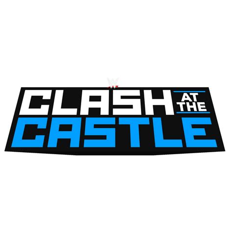 Wwe Clash At The Castle Scotland Custom Logo By Creepsyoutube On