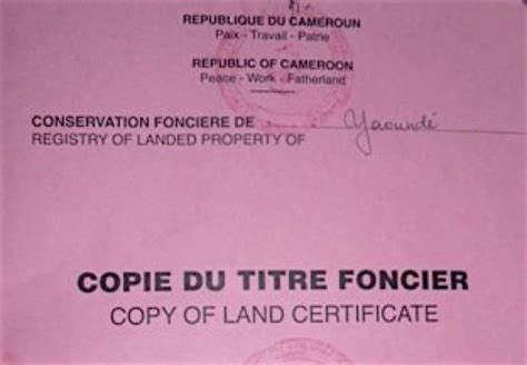 COMMENT OBTENIR UN TITRE FONCIER SUR UN TERRAIN DU DOMAINE NATIONAL AU