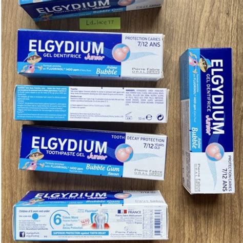 Jual Elgydium Bubble Gum Junior Toothpaste Tooth Decay Protection 7 12