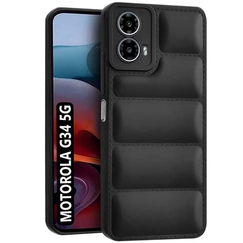 Nstar®motorola G34 5g Back Cover Camera Bump Protection All Side