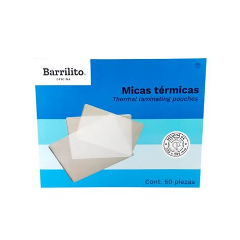 MICA TERMICA BARRILITO MT7445 TAMAÑO CARTA 22 9 X 29 2 CENTIMETROS