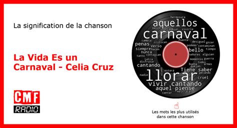 Lhistoire Dune Chanson La Vida Es Un Carnaval Celia Cruz