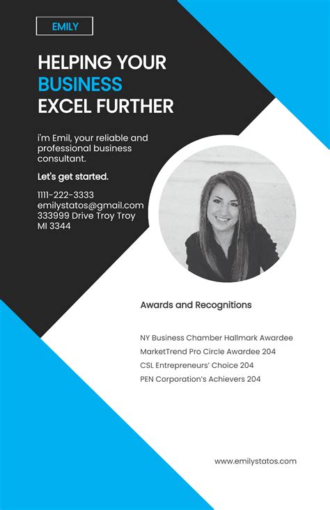 Freelance Advertisement Poster Template to Edit Online
