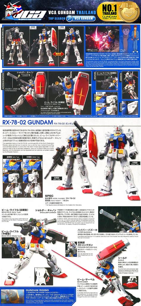 Bandai HG RX 78 02 GUNDAM GUNDAM THE ORIGIN VER Inspired By