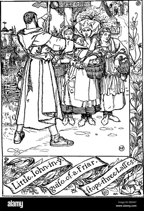 Illustration From The Book The Merry Adventures Of Robin Hood By