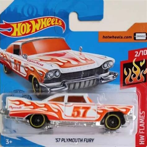 Hot Wheels Flames Plymouth Fury Universo Hot Wheels