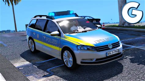 Vw Passat B Polizei Nrw Els Reflection Gta Mods