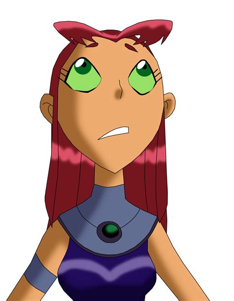 Starfire Looking Upward Closeup By Captainedwardteague On Deviantart