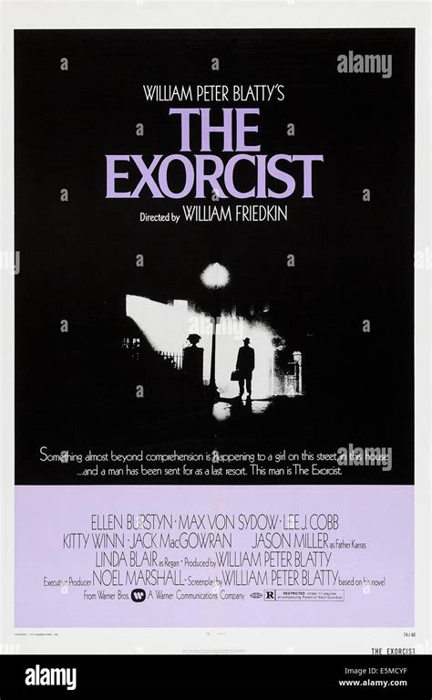 THE EXORCIST, Max von Sydow, 1973 Stock Photo - Alamy