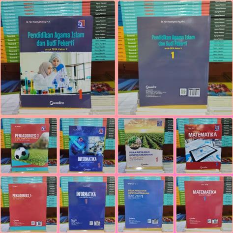 Jual Buku Paket SMA Kelas X Kurikulum Merdeka Quadra Shopee Indonesia