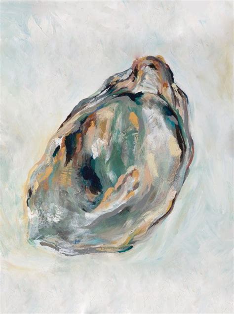 Georgia Oyster Print Of Original Acrylic Painting By Kim Hovell