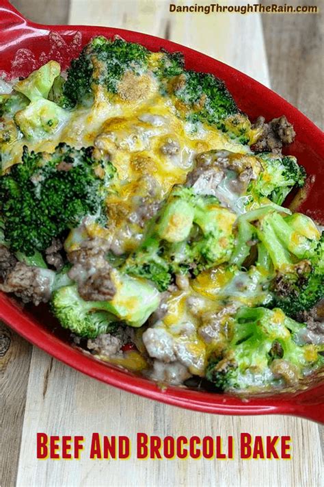 Ground Beef And Broccoli Bake Dancing Through The Rain