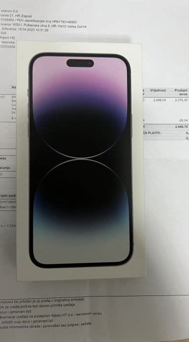 Iphone Pro Max Deep Purple Tb Novo Vakum Pakovanje Mobiteli Olx Ba