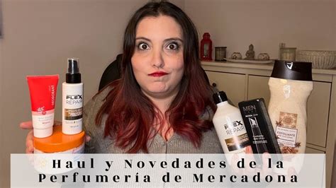 Haul y Novedades de la perfumería de Mercadona Laulizan YouTube