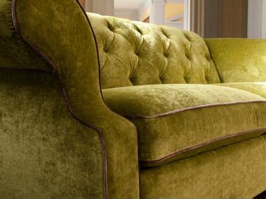 Benjamin Seater Tufted Fabric Sofa By Domingo Salotti