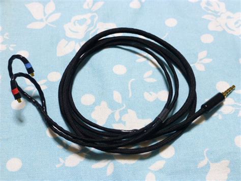 代購代標第一品牌樂淘letaoMMCX ケーブル MOGAMI 2944 3 5mm4極 ZX2 PLENUE S SHURE UE900