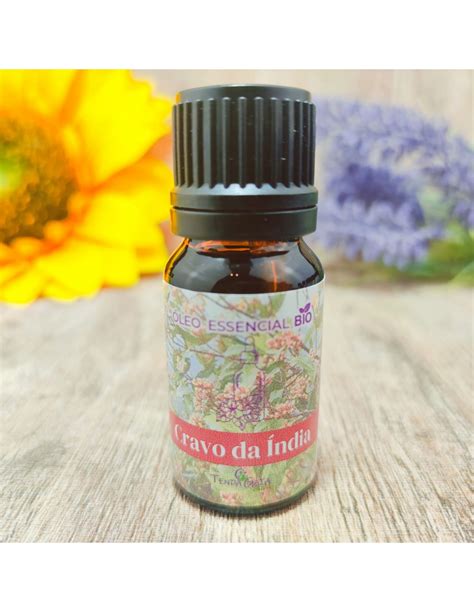 ÓLEO ESSENCIAL CRAVO PURO TENDA GAIA 10ML