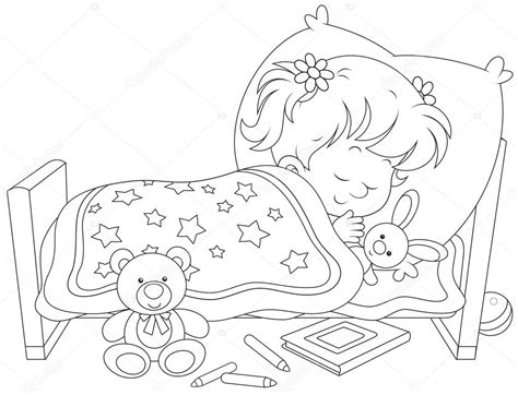 Download 20 Dibujos Animados Nina Durmiendo Para Colorear