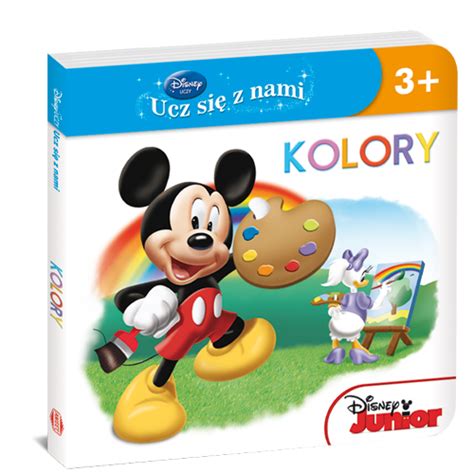 Disney Ucz się z nami Klub Przyjaciół Myszki Miki Kolory Książki