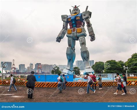 A Large Sculpture of a Robot in Tokyo Editorial Photo - Illustration of ...