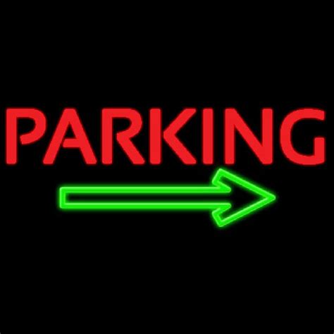 Custom Parking Neon Sign USA – Custom Neon Signs Shop – Neon Signs USA