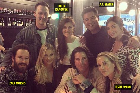 Saved By The Bell Stars Reunite For Dinner Ahead Of Shows 30th