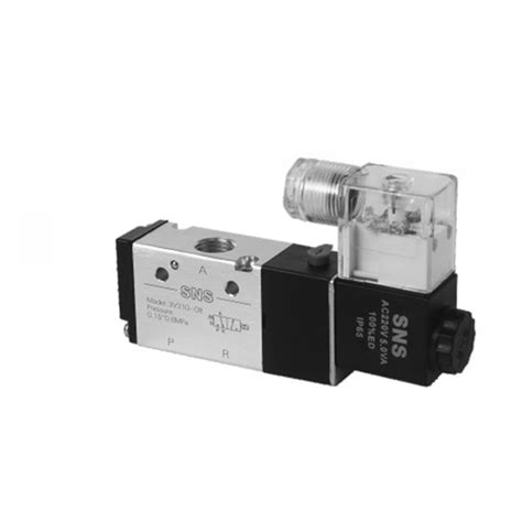 China SNS 3v Series Solenoid Valve Electric 3 Way Control Valve