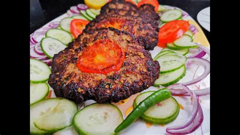 Homemade Street Style Chapli Kabab Peshawari Chappal Kebab Quick