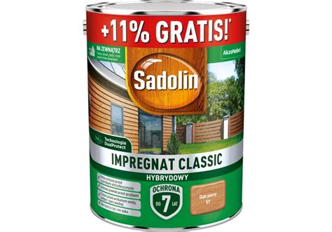 Impregnat Classic Hybrydowy Dab Jasny L Sadolin Akzo Nobel