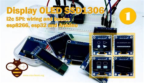 Sdd Oled Display Wiring And Basic Use With Esp Esp And