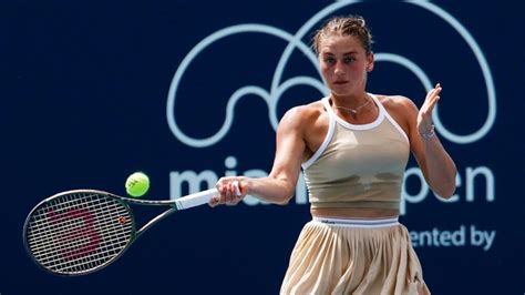 Miami Lukrainienne Kostyuk Refuse De Saluer La Russe Potapova Et S