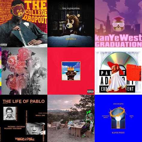 Kanye West - Discography : r/freshalbumart