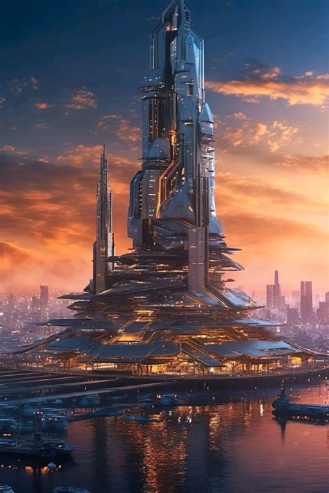 Pin By Antarik Fox On Sci Fi Future In 2023 Futuristic City Fantasy