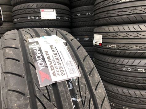 New Tyre Yokohama Advan Fleva Made In Japan 205 45 16 Auto Accessories