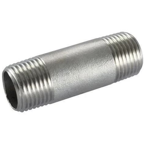 20mm Round Rust Resistance Galvanized Stainless Steel Alloy Nipple