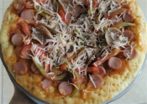 Resep Pizza Homemade Praktis Tanpa Oven Oleh Mama Michelle Cookpad