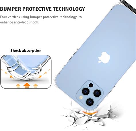 Antishock Hoesje Met Koord Geschikt Voor Apple Iphone Pro Max