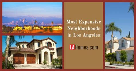 Rich Neighborhoods In Los Angeles 10 Wealthiest Areas In La