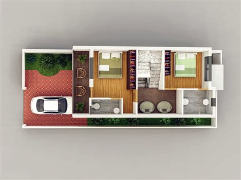 3D Floor Plan With Furniture Detail for Your Project | Upwork