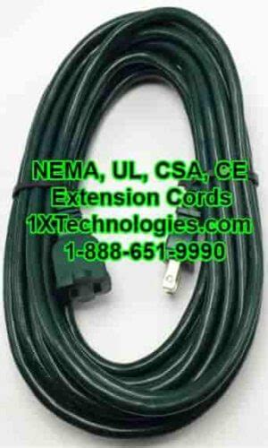 Extension Cord Price/Cost, Power Amps Rating, Custom Types & Lengths