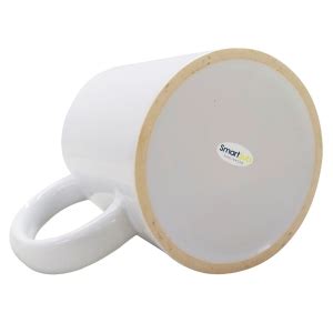 Caneca De Cer Mica Branca Smart Sub Ml Para Sublima O