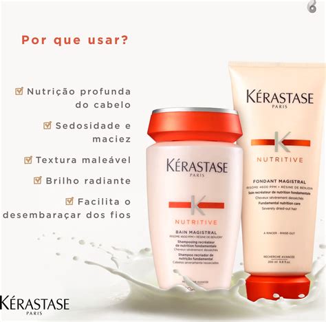 Kit K Rastase Nutritive Magistral Beleza Na Web