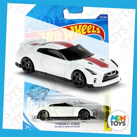 Jual Hot Wheels 17 Nissan GT R R35 Indonesia Shopee Indonesia