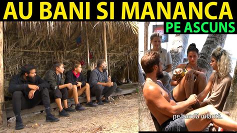 S A AFLAT CONCURENTII AU BANI SI MANANCA PE ASCUNS LA SURVIVOR ROMANIA