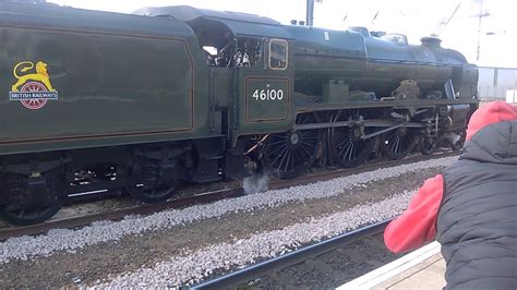 46100 Royal Scot And 45407 The Lancashire Fusilier Pass Through