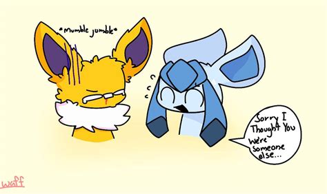 Jolteon X Glaceon Nahh Eeveelution Squad By Mochmimi On Deviantart