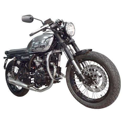 Crash Bar HANWAY RAW 125 SR CHROME - Spaan