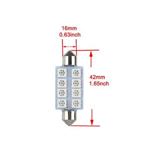 X Mm Led Festoon Bulbs Smd Car Interior Dome Map Light Lamp