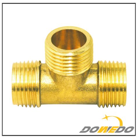 90 Degree Brass Tee Pipe Fitting Brass Tubes Copper Pipes